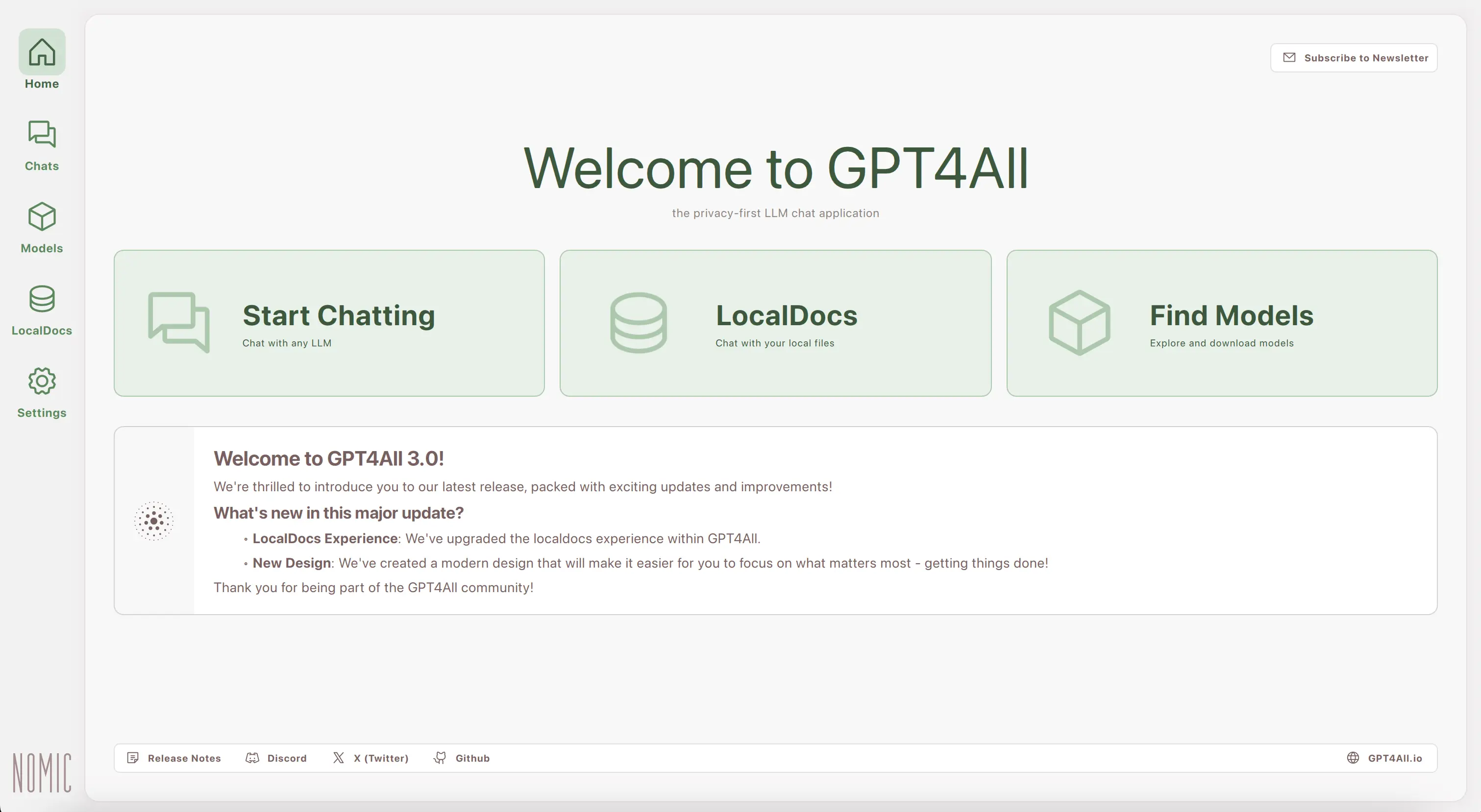 GPT4All Interface
